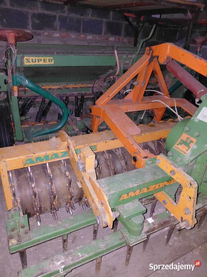 Agregat uprawowo siewny siewnik amazone d7 25m Krobia