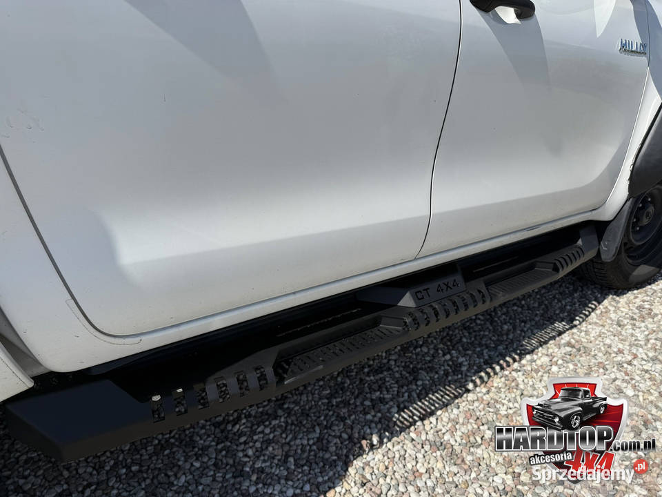 Progi Stopnie boczne Heavy Duty Toyota Hilux Pasłęk