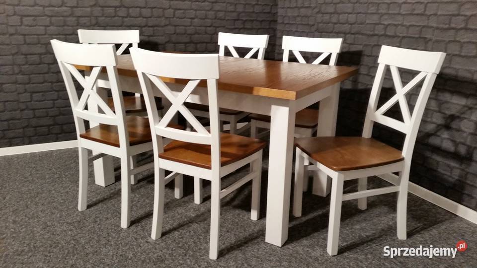 Nowoczesny rozkładany stół drewniany 140x80/210