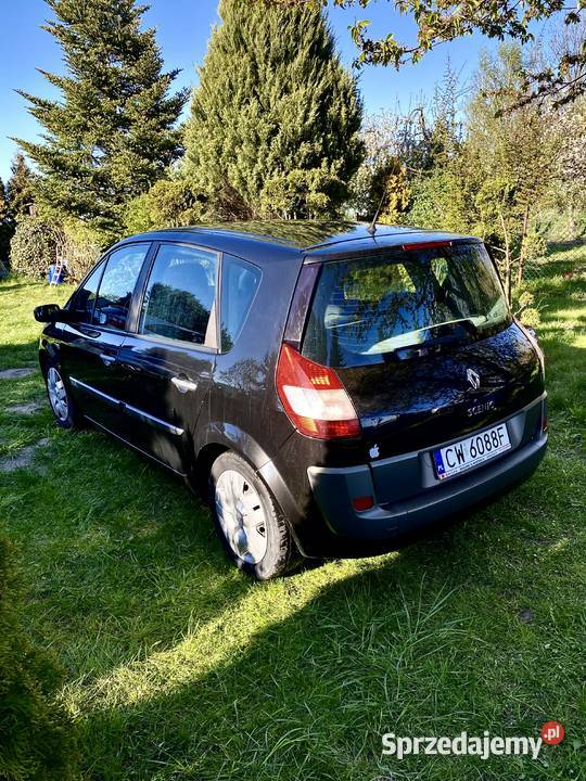 Renault Scenic II 16 benzyna ładny stan oc na Zgierz