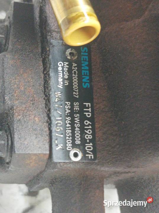 POMPA WTRYSKOWA 9641852080 5WS40008 14 TDCI Ford osobowe