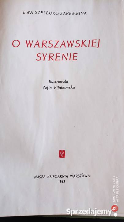 Syrena Warszawska legenda Baśnie, podania i legendy Gdańsk