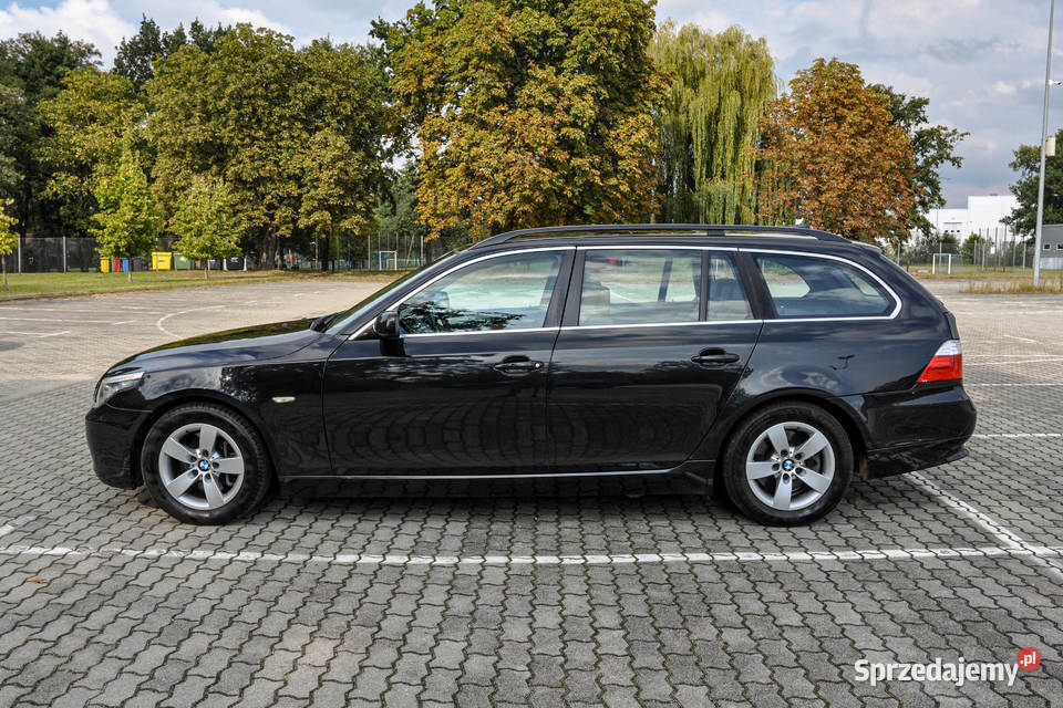 BMW Seria 5 Automat Lift 2009 r Skóry 387000km Wrocław