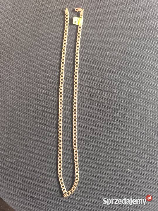Złoty łańcuszek splot Ankier
