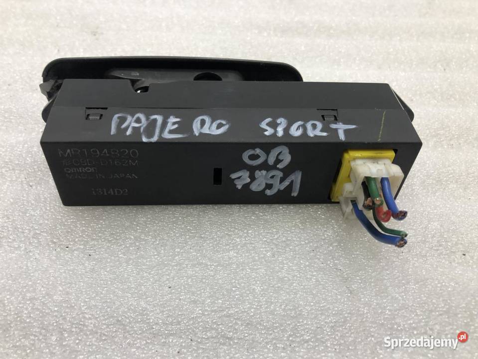 PRZEŁĄCZNIK SZYBY MITSUBISHI PAJERO SPORT sprzedam