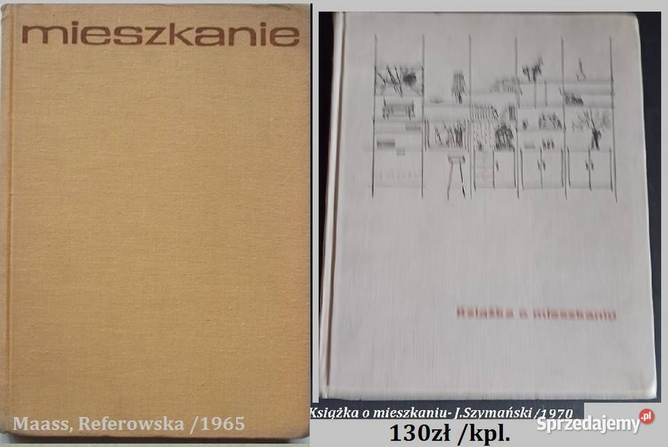 Mieszkanie 1965 Książka o mieszkaniu design Łódź