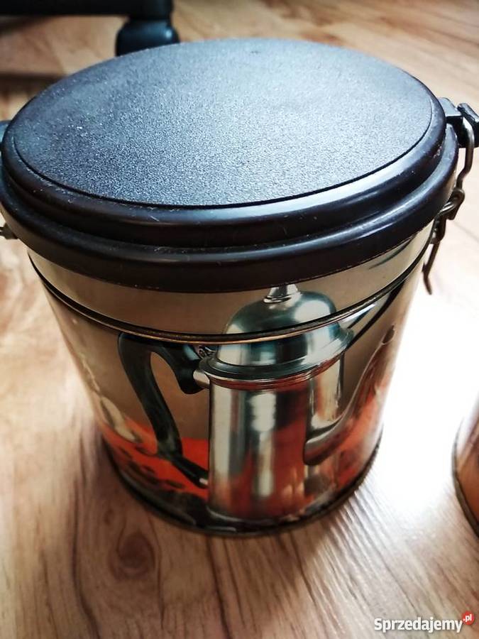 puszka dekoracyjna puszki na kawe herbate Akcesoria kuchenne wielkopolskie Poznań