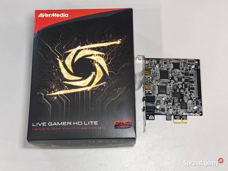 Avermedia live gamet hd lite PCIE 1080p P Full Inczew