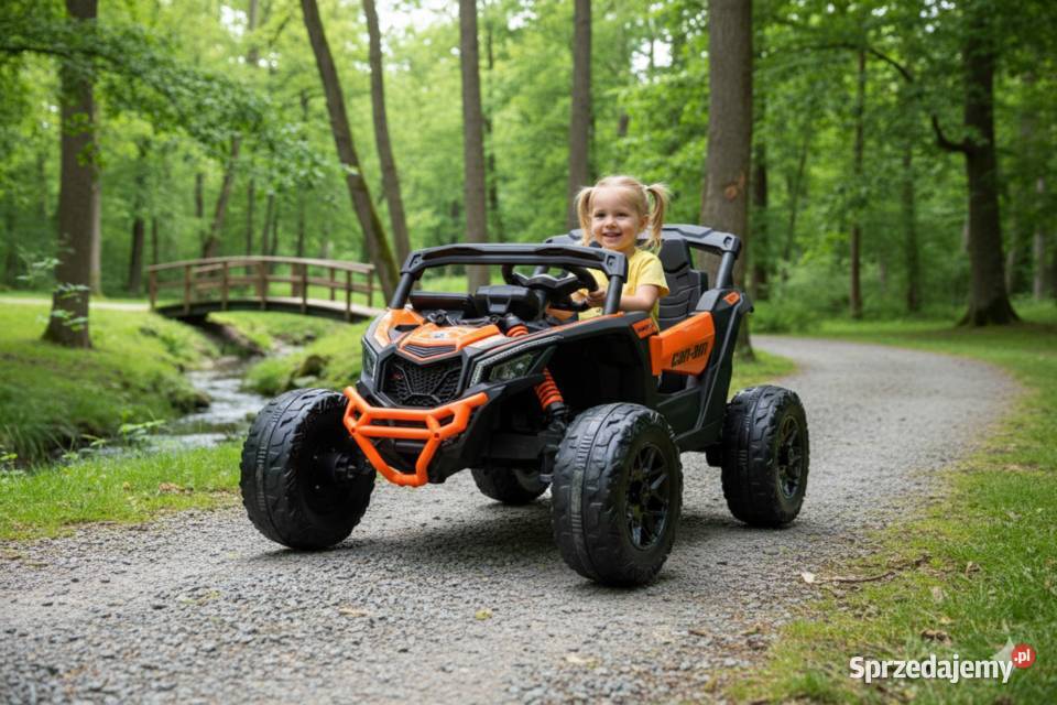 BAWIBUS Auto samochód na akumulator BUGGY VORTEX pomarańczowy śląskie Myszków