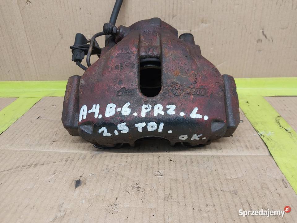 Sprawny zacisk hamulcowy przód Lewy Audi A4 B6 sprzedam