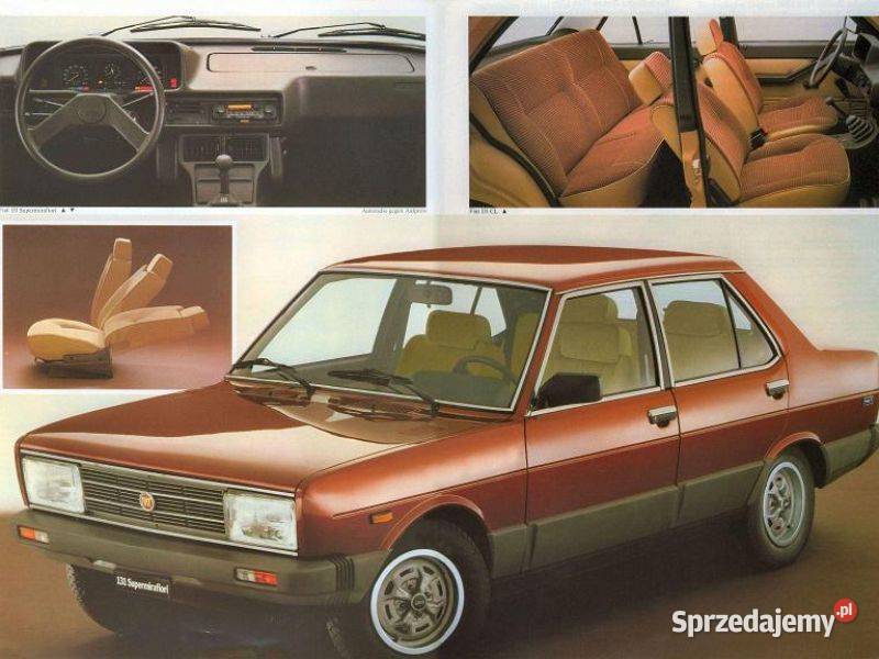 Fiat 131 4 oryginalne pierścienie na felgi 13 mazowieckie