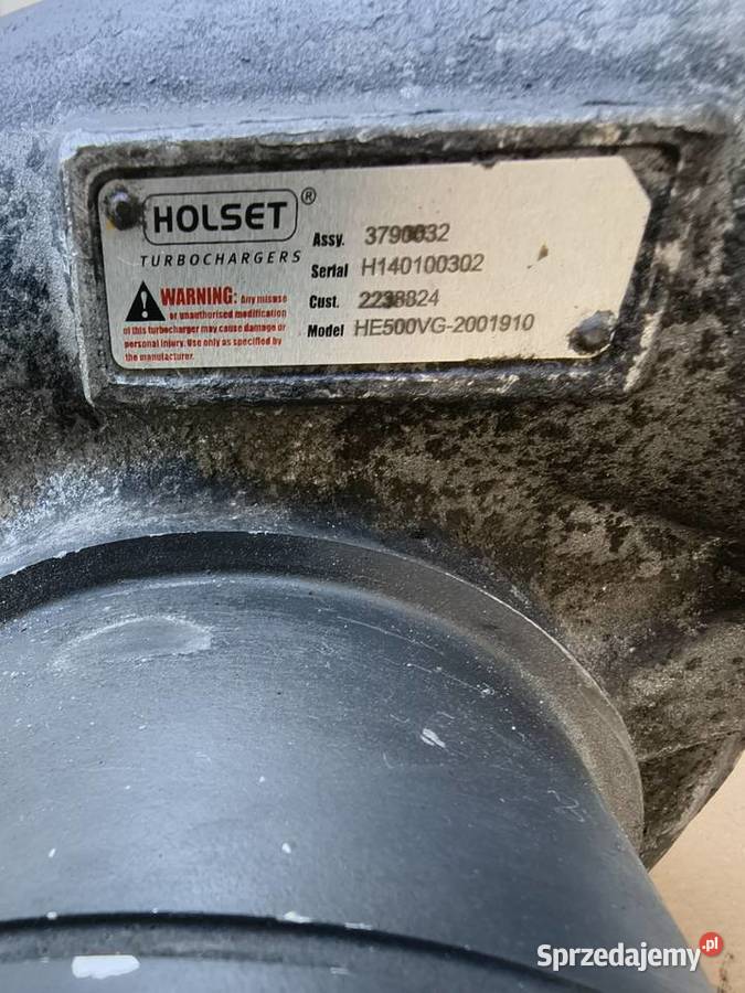 Turbosprężarka Turbina SCANIA V8 euro 6 ciężarowe Staszów