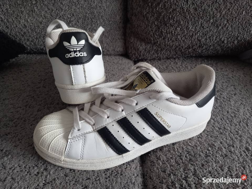 Buty adidas superstar białe sneakersy 36 23 225 225cm Chodzież