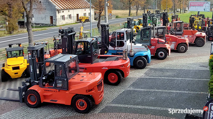 Wózek widłowy Kalmar DCE 1206 12 t kabina pełna Wózki widłowe Kęty