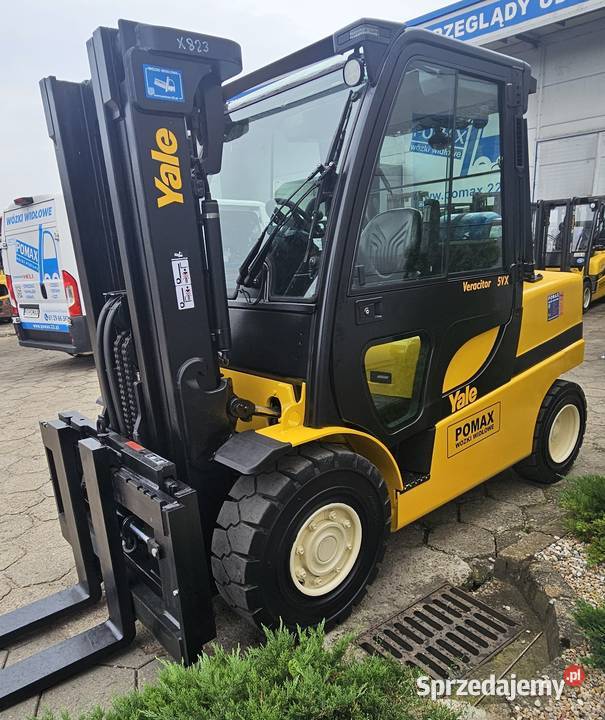 Wózek widłowy YALE GLP45VX6 45T LPG 2020 TRIPLEX Oborniki sprzedam