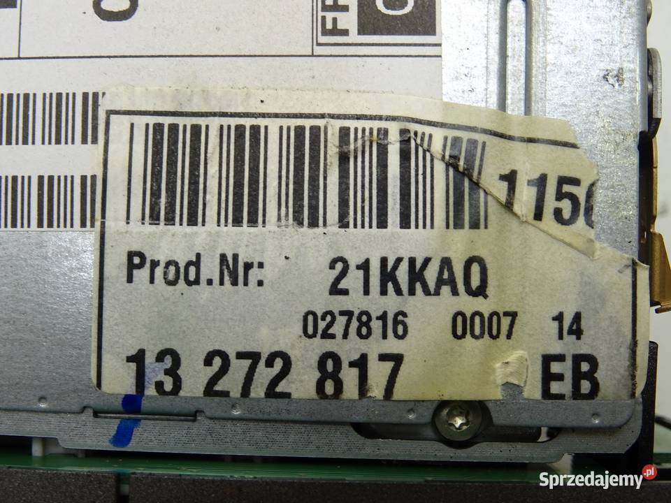 RADIO OPEL SIGNUM 13272817 0308 ODTWARZACZ osobowe