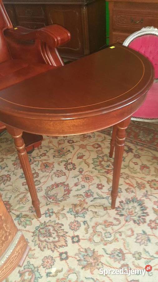 Konsola półokrągła przyscienna