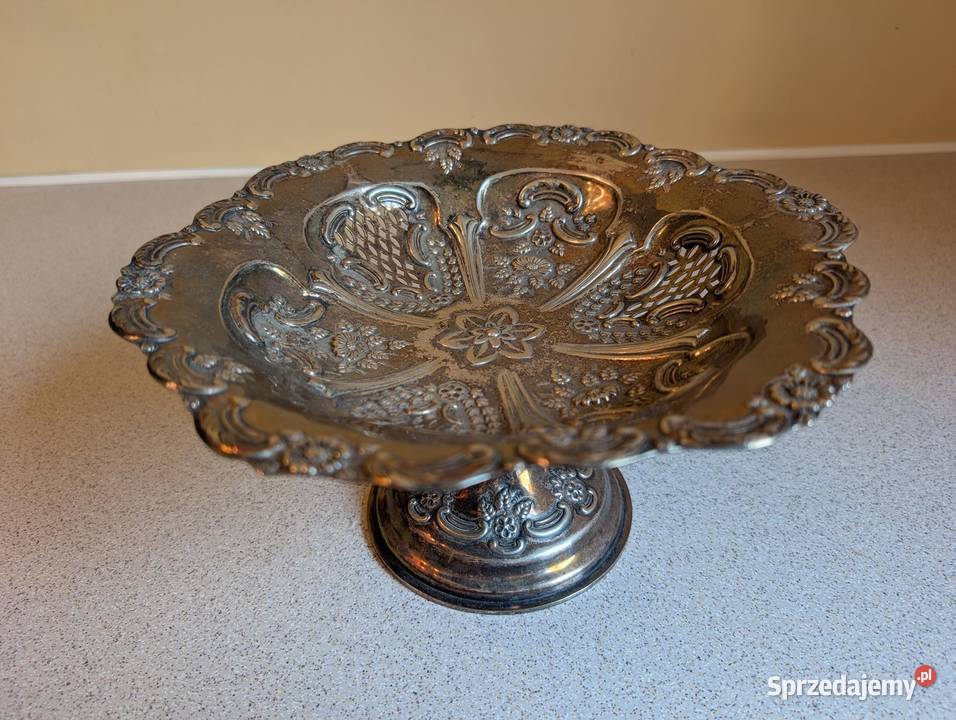 Patera na nóżce RR S Sheffield EPNS RICHARD Pozostałe Piła