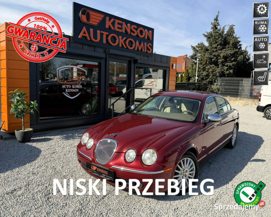 Jaguar SType Zadbany niski oryginalny przebieg automatyczna kujawsko-pomorskie Bydgoszcz