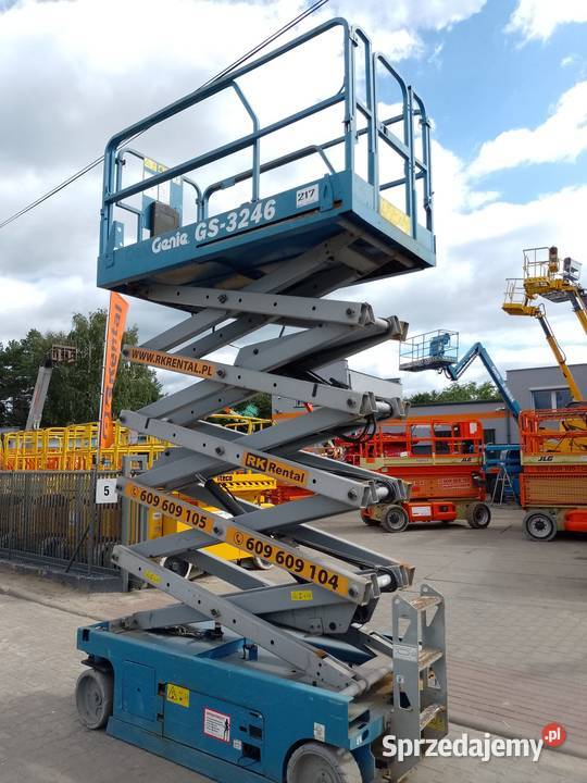 Sprzedam podnośnik nożycowy Genie GS3246 2007 kujawsko-pomorskie Bydgoszcz