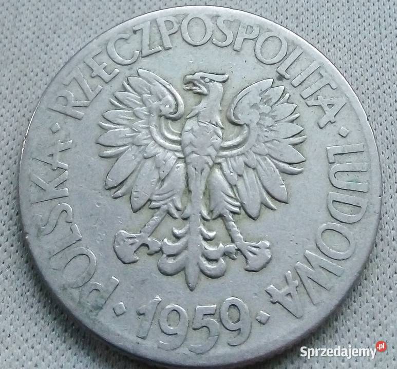 POLSKA10 1959 rCuNi TADEUSZ KOŚCIUSZKO Legionowo