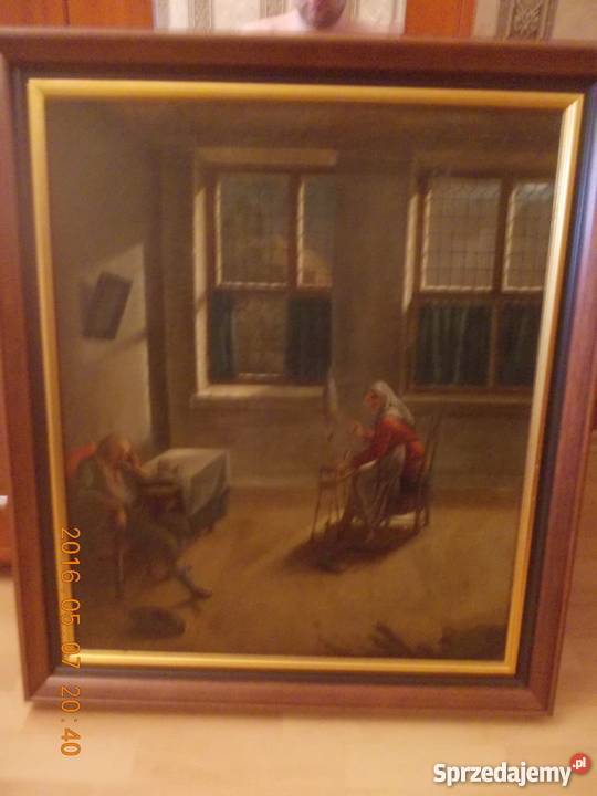 3 Obrazy Olejne z XVII wieku Łódź