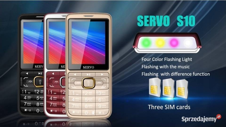 Telefon SERVO S10 mazowieckie Warszawa