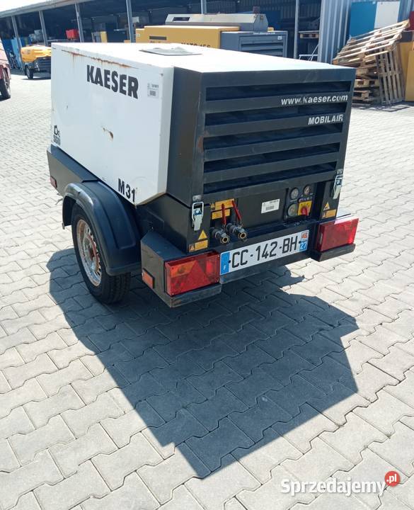 Sprężarka śrubowa kompresor Kaeser M31 Diesel Wilków