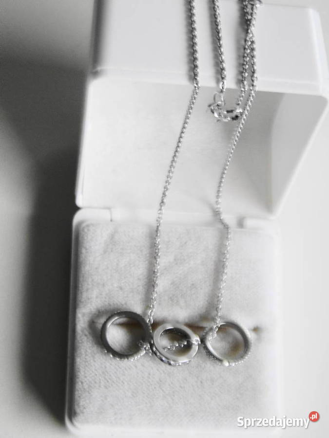 Cudny naszyjnik srebro 925 srebro mazowieckie Warszawa