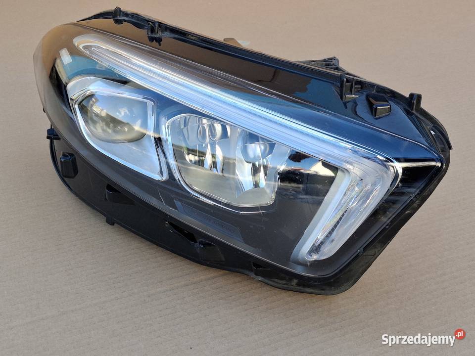 MERCEDES AKLASA W177 REFLEKTOR PRAWY FULL LED Lampy przednie Bieleń
