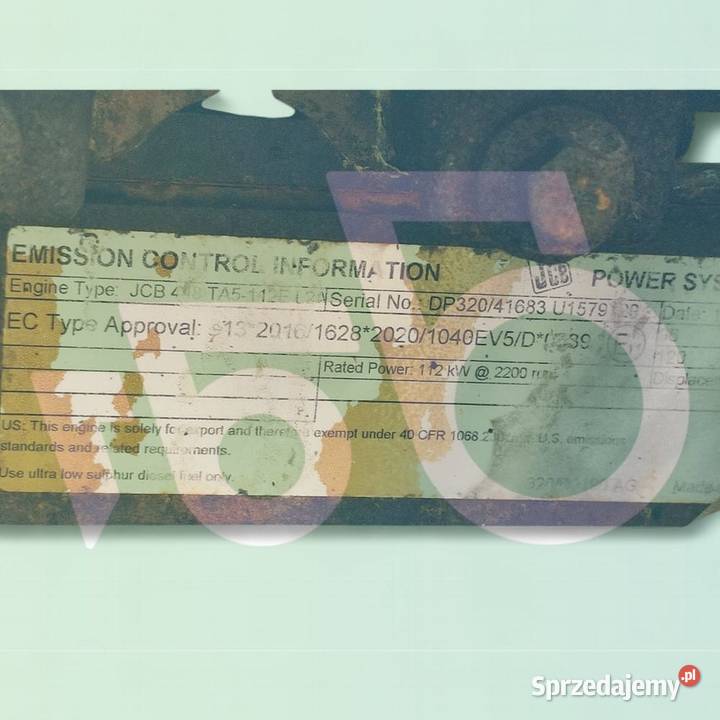 JCB 448 Ecomax TA5112E 48 L Wilkowo