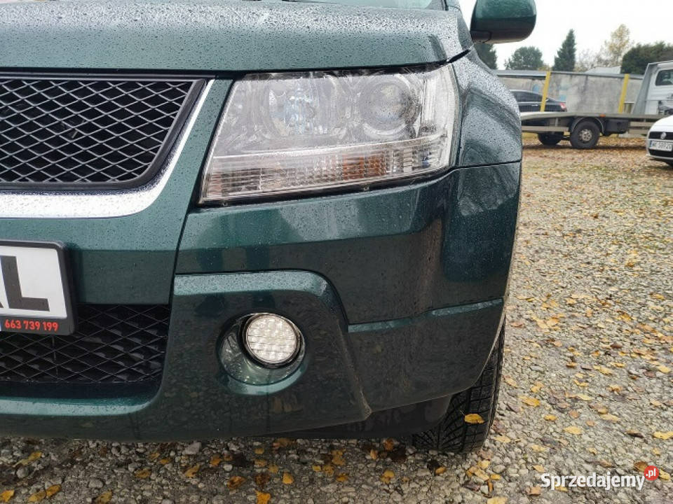 Suzuki Grand Vitara Zadbany serwisie II 20052015 zielony kujawsko-pomorskie Bydgoszcz
