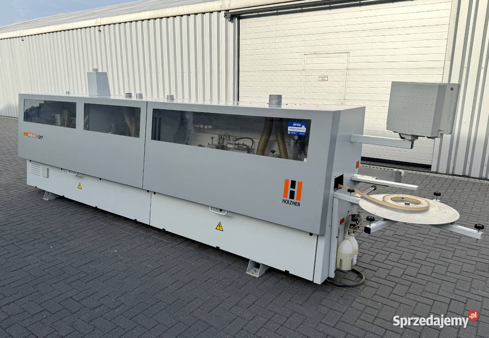Okleiniarka HOLZHER 1317 SPRINT wstępny frez i Produkcja