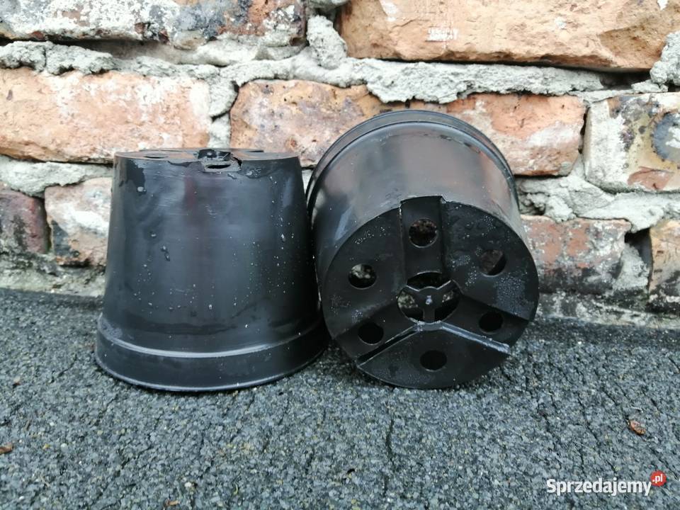 Doniczki produkcyjne okrągłe 12 L NOWE 14