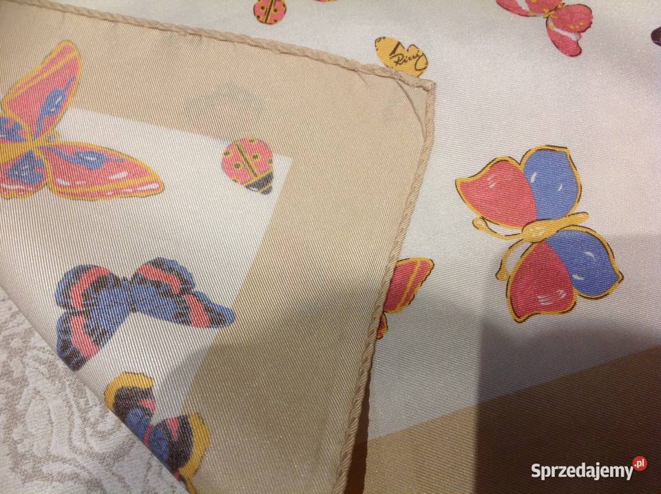 Apaszka Damska NINA RICCI Motyle Nowa Sól