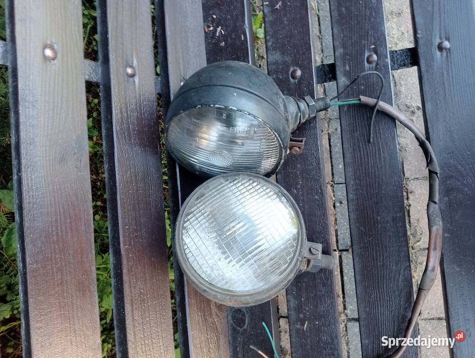 Stare lampy ursus dzik traktor star żuk Ogrodzieniec