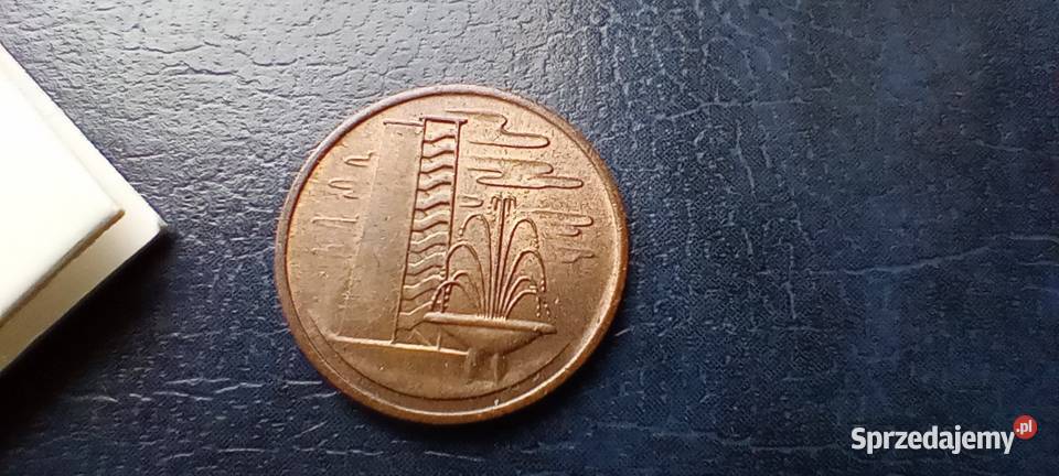 Stare monety 1 cent 1967 Singapur podkarpackie sprzedam