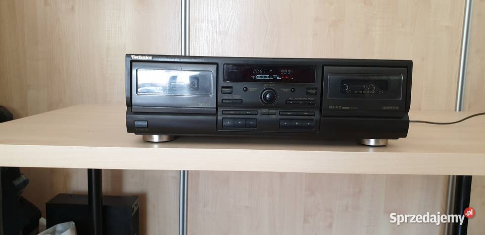 TECHNICS STEREO DOUBLE CASETTE DECK RSTR 373 sprzedam