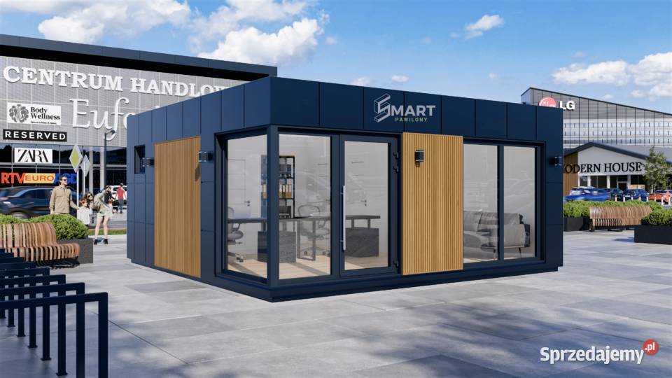 Biuro Modułowe Pawilon Handlowy Sklep 6x6 Toruń sprzedam