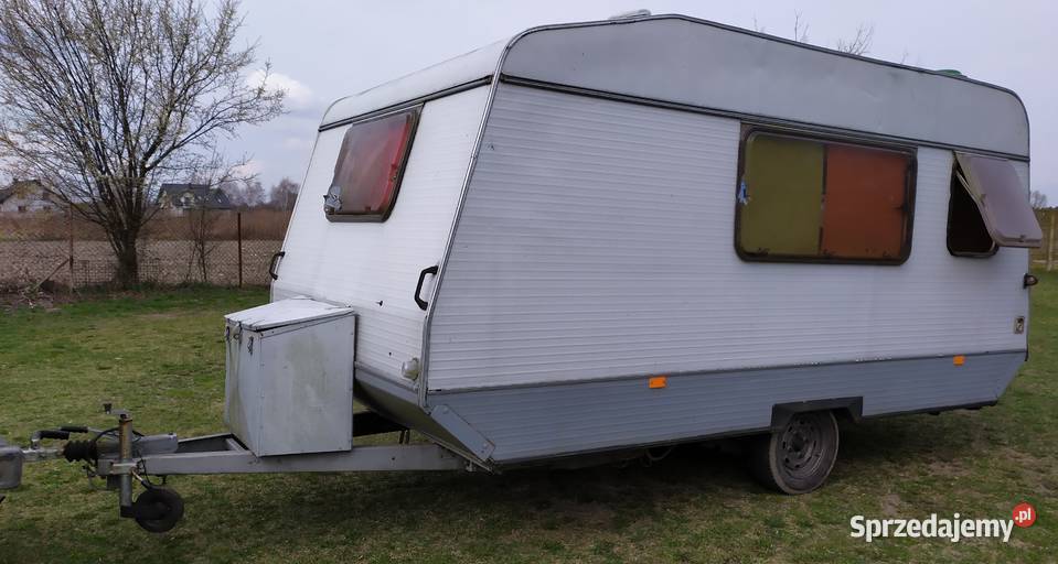 Przyczepka kempingowa na działkę budowę mazowieckie
