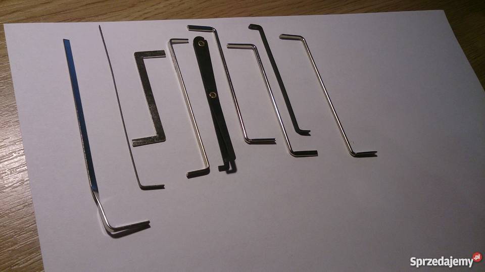 Awaryjne otwieranie zestaw klom wytrychy pick zachodniopomorskie Koszalin sprzedam