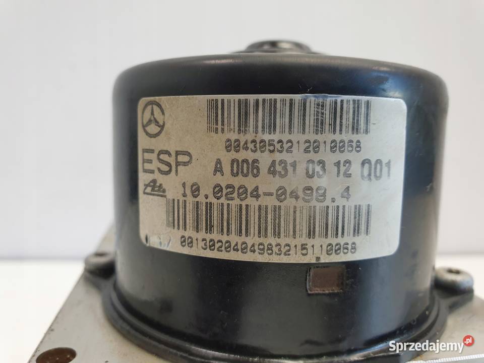 Mercedes CLK W209 STEROWNIK ABS ESP A0365454032 Rudka
