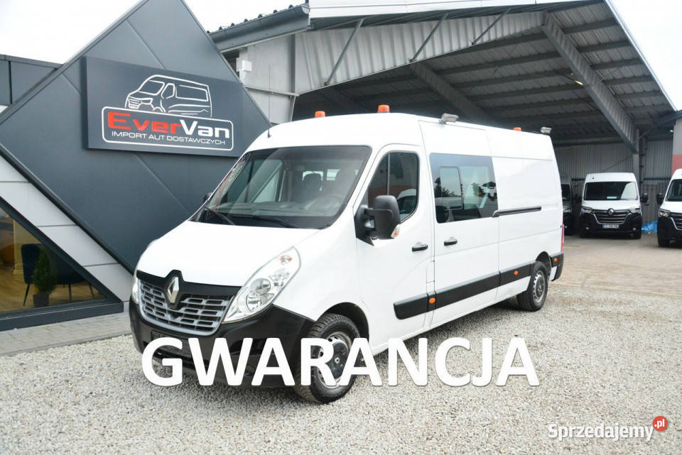 Renault Master 7 osobowy brygadówka doka pełna Warszawa