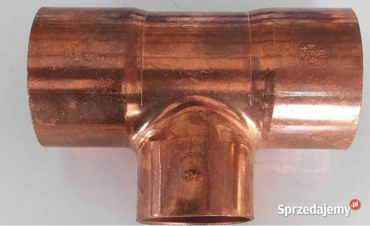 Trójnik miedziany redukcyjny CU 54x42x54 2 Kalisz sprzedam