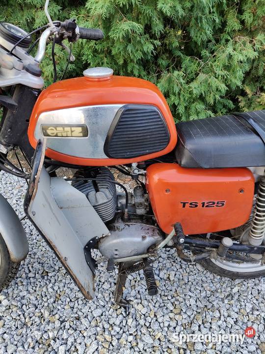 Motocykl MZ TS 125 deluxe 1984r z dokumentami do wielkopolskie Kalisz