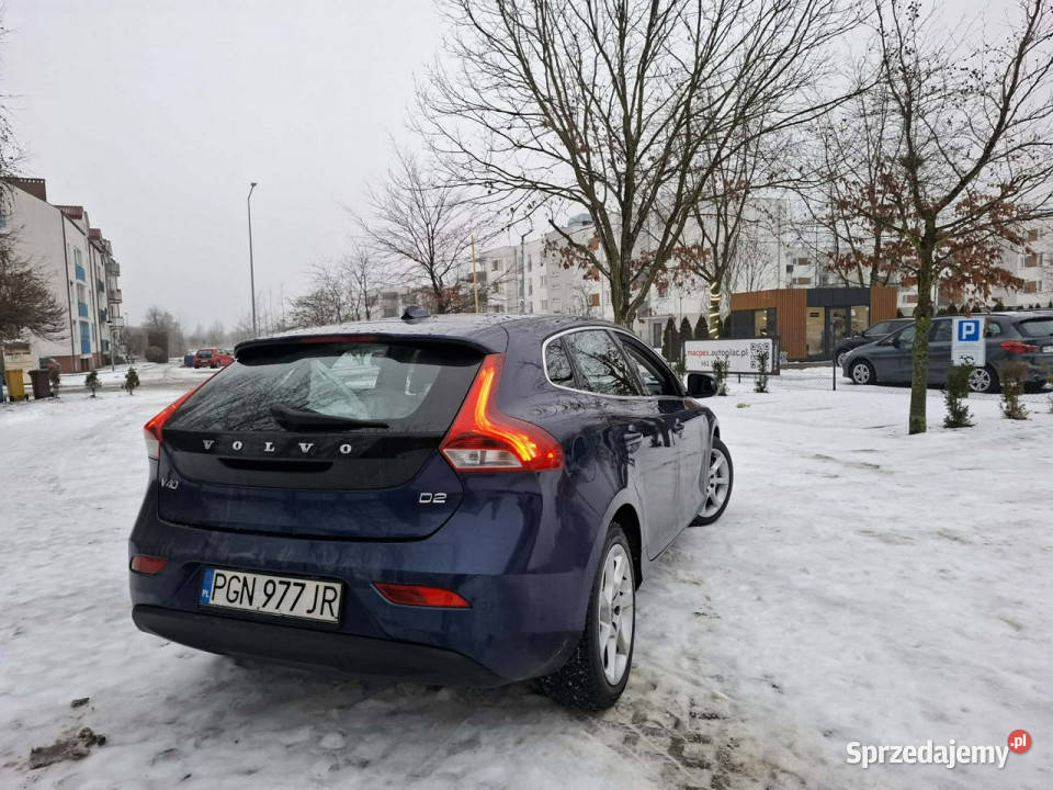 Volvo V40 WERSJA OCEAN AUTOMAT II 2012 niebieski Poznań