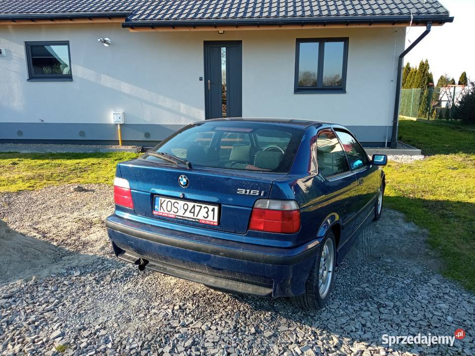 BMW E36 compact M pakiet full doinwestowana nowe Zator