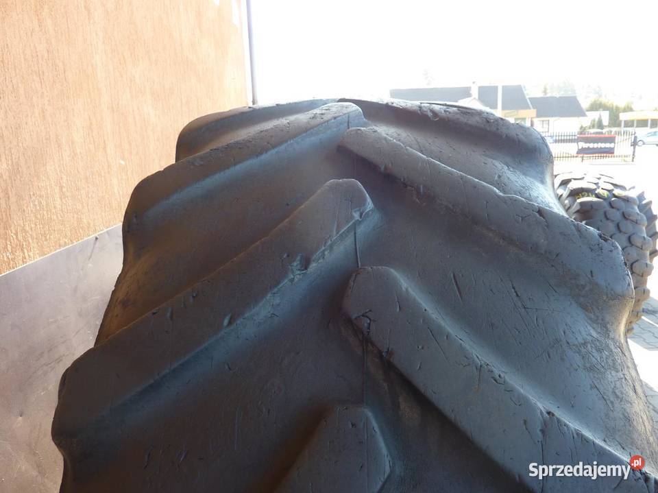 2x Opona używana rolnicza 58070R38 GOODYEAR 1000 Zaścianki sprzedam