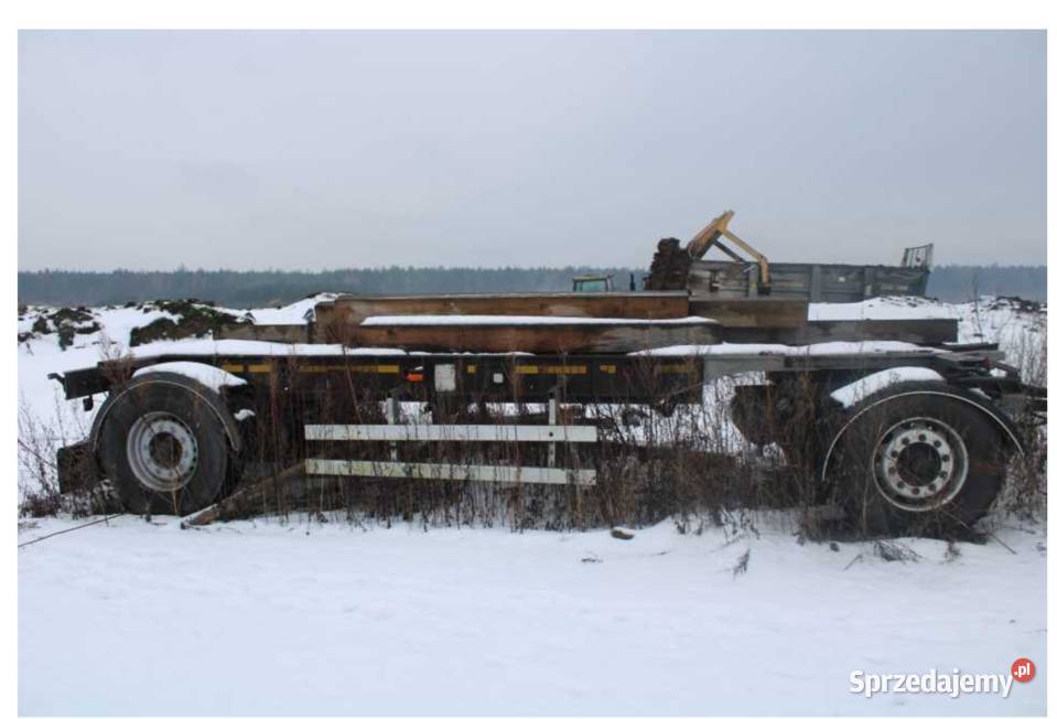 Syndyk sprzeda przyczepę Kogel wielkopolskie sprzedam
