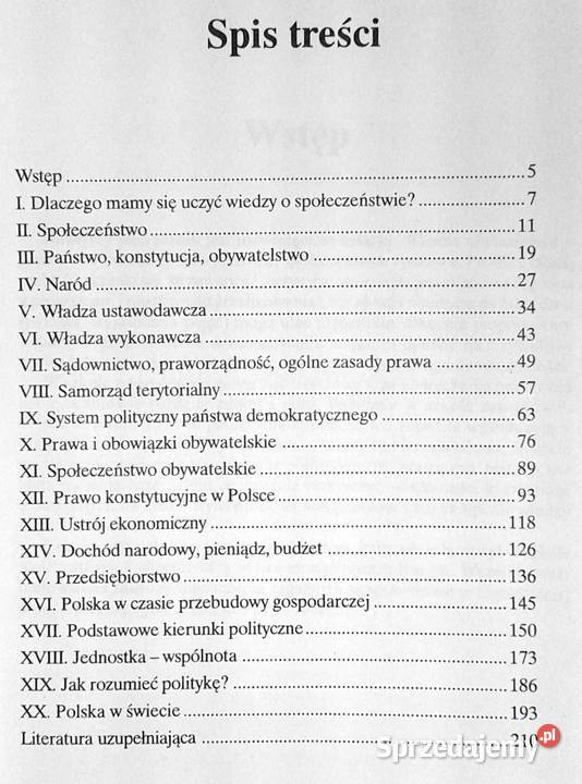 Wiedza o społeczeństwie Jerzy Pilikowski lubelskie Chełm